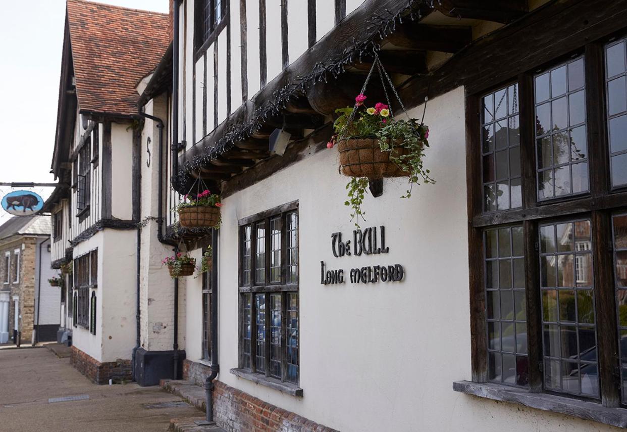 Bull Hotel By Greene King Inns Long Melford Bagian luar foto