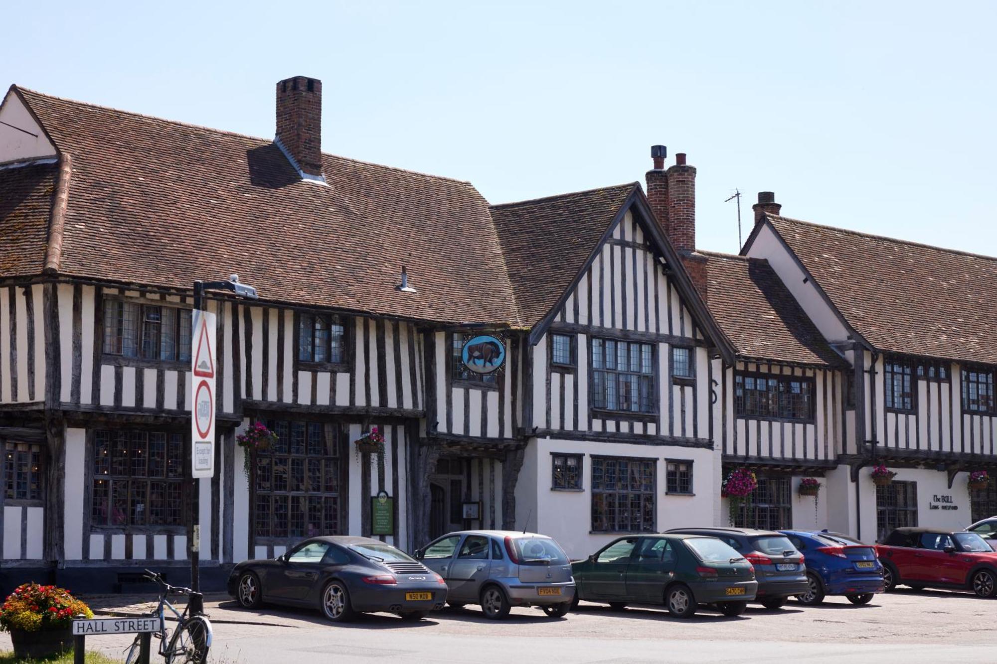 Bull Hotel By Greene King Inns Long Melford Bagian luar foto